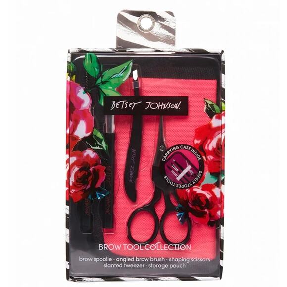 Betsey Johnson 5 Piece Brow Tool Collection - Picture 1 of 7